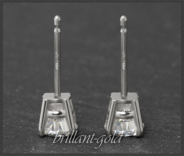 Brillant Ohrstecker 585 Weißgold mit 2,39ct